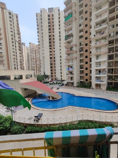 3 Bhk semi furnished in Noida Extension near gaur city mall